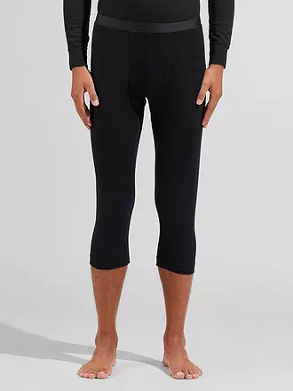 ODLO | Pantalon 3/4 Homme Merino 200 | schwarz